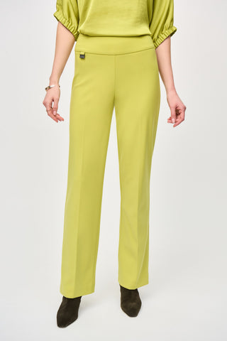 Wide-Leg Pull-On Pants