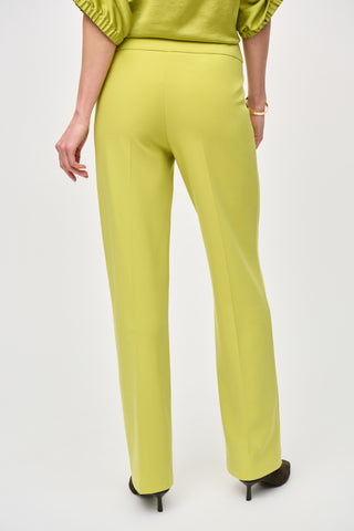 Wide-Leg Pull-On Pants