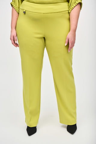 Wide-Leg Pull-On Pants