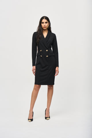 Scuba Crepe Blazer Dress