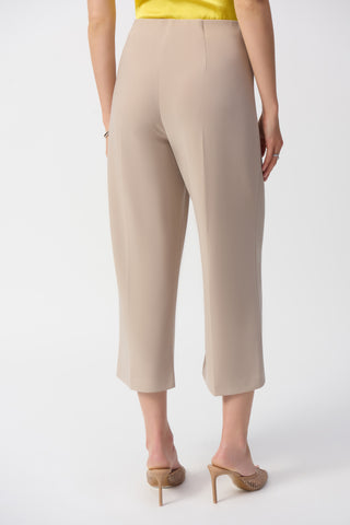 Silky Knit Culotte Pull-On Pants