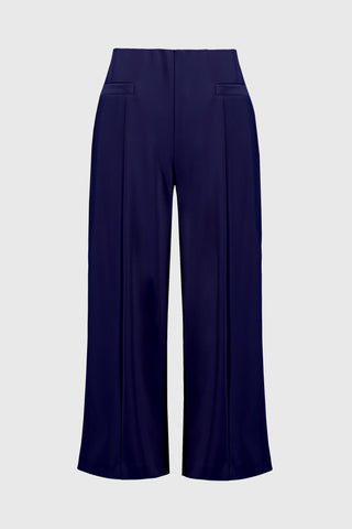 Silky Knit Culotte Pull-On Pants