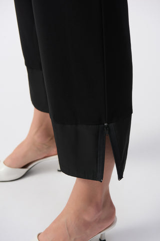 Silky Knit And Memory Straight Pants