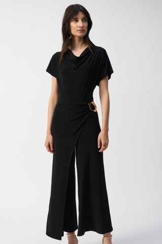 Silky Knit Culotte Jumpsuit