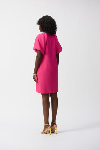 Lux Twill Puff Sleeve Dress