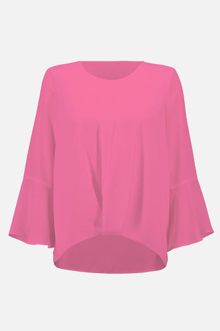 Georgette High-Low Boxy Top