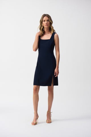 Silky Knit Sleeveless Sheath Dress