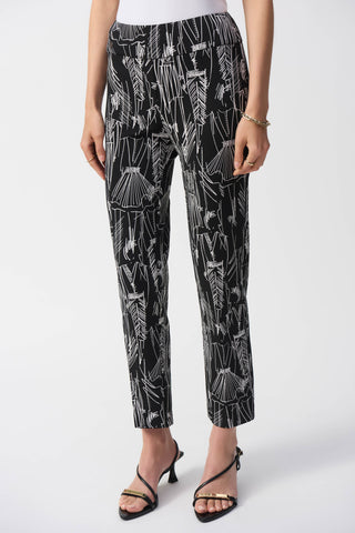 Conversational Print Crop Pant