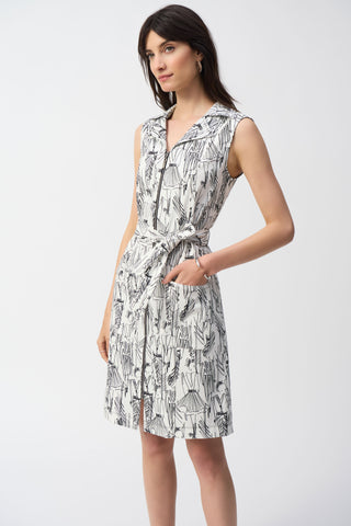 Millennium Conversational Print Sheath Dress