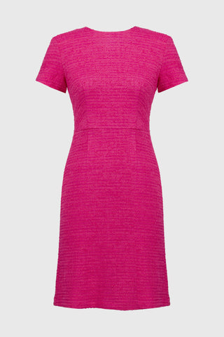 Bouclé A-Line Dress