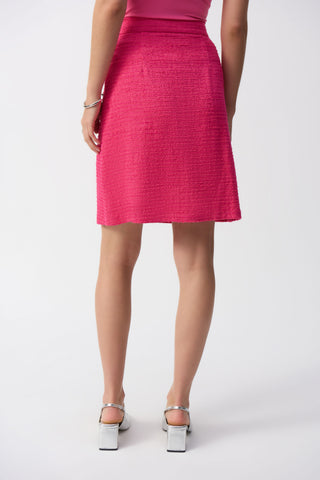 Bouclé A-Line Skirt