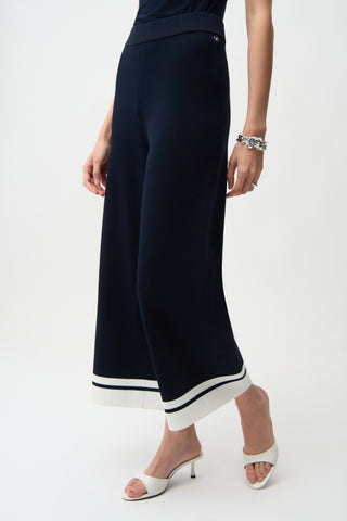Culotte pants With Stripe Detail