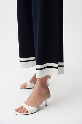 Culotte pants With Stripe Detail