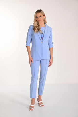 Periwinkle slim leg pant