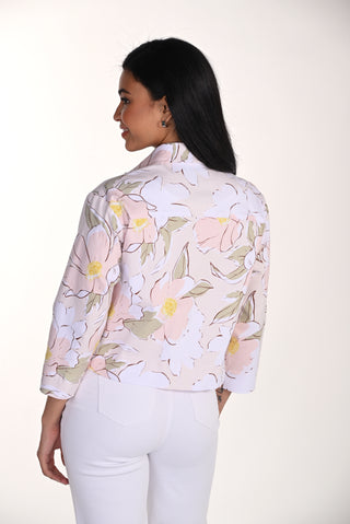 Floral Hip-length Blazer