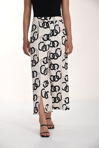 Geoetric Cropped Pant